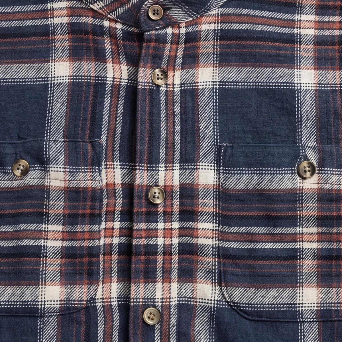 Boys Blue Flannel Long Sleeve Checked Shirt
